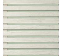 Wood Slats Sage Green Wallpaper - Rustic Modern Striped Contemporary - Natural Weathered Timeless