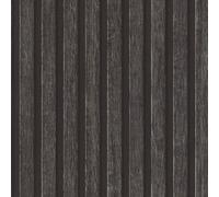 Wood Slats Wallpaper AS Creation Charcoal One Size