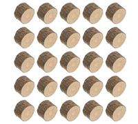 Wood Slices 200 Piece Set Round Unfinished Wooden Circles