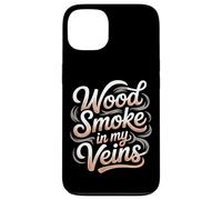 Wood Smoke in My Veins Meat Smoking Case for iPhone 13