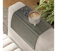 Wood Sofa arm Tray Protectors armrest Table Sofa Table Coaster Sofa Tray, tv Tray (Color 10. New Grey)