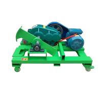 Wood Splitter Household Log Splitter Two Rotating Cutter Heads for Firewood Splitting Rural Garages Forest Logging for Forestry, Home, Outdoor Use