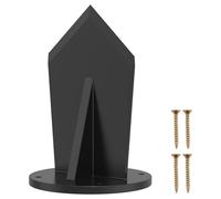 Wood Splitter with 4 Screws, Sturdy Rust Resistant, High Carbon Steel Quick Wood Splitter for Camping Trips, Backyard Fires, Wall Mounted Fireplaces