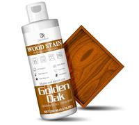 Wood Stain, 250ml Golden Oak Water Based Wood Stain, Matte Wooden Dye Fast Curing for Indoor and Outdoor Wooden Furniture, Doors, Window, Paneling, Cabinets Low Odor Non-Toxic & Long Lasting