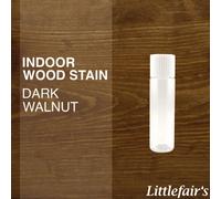 Wood Stain Water-Based - Dark Walnut - 15Ml Tester Pot - Littlefair's