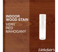 Wood Stain Water-Based - Very Red Mahogany - 15Ml Tester Pot - Littlefair's