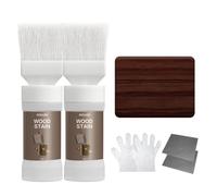 Wood Stain, Water Based Wood Stain and Sealer in One - No Priming, No Top Coat Required, Fast Drying|Low Odor|Non-Toxic, Perfect for Indoor and Outdoor Furniture 300G (Dark Oak)