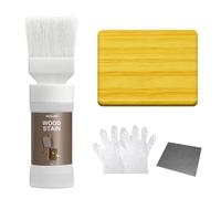 Wood Stain, Water Based Wood Stain and Sealer in One - No Priming, No Top Coat Required, Fast Drying|Low Odor|Non-Toxic, Perfect for Indoor and Outdoor Furniture 150G (Golden Oak)