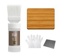 Wood Stain, Water Based Wood Stain and Sealer in One - No Priming, No Top Coat Required, Fast Drying|Low Odor|Non-Toxic, Perfect for Indoor and Outdoor Furniture 150G (Brown Walnut)