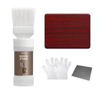 Wood Stain, Water Based Wood Stain and Sealer in One - No Priming, No Top Coat Required, Fast Drying|Low Odor|Non-Toxic, Perfect for Indoor and Outdoor Furniture 150G (Red Wood)