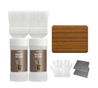 Wood Stain, Water Based Wood Stain and Sealer in One - No Priming, No Top Coat Required, Fast Drying|Low Odor|Non-Toxic, Perfect for Indoor and Outdoor Furniture 300G (Teak)