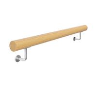 Wood Stair Railing - Hand Railings for Decking,Non-Slip Stair Wooden Handrail for Porch, Decking, Home, Balcony, Workplace