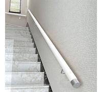 Wood Staircase Handrails, Home Against The Wall Indoor Loft Elderly Railings Hand Rail Corridor Support Rod, Wooden Stair Baluster, Complete Kit (B, 100cm/39.4in)