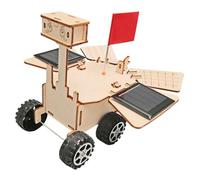 Wood Stem Science Project Kit for Kids 8-12, Solar Rover | Hands-on assembly, classroom display, engineering basics, after-school activity