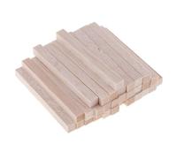 Wood Sticks, Balsa Wood Sticks 5x5x(50-150) mm Pack of 50 for Crafts DIY Model Building(100X5x5mm)