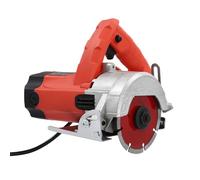 Wood Stone Cutter, 1580W Electric Stone Wood Cutting Machine, 13000RPM Handheld Cutting Machine, Electric Circular Saw with Saw Blade, 0-45° Tilt, Max Cutting Depth 34mm, for Cutting Stones Woods