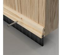 Wood Stormguard Draught Excluder Premium Bottom Door Seal Strip Paintable 914mm