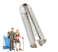 Wood Stove Chimney Pipe - Outdoor Stainless s Kit, Arrestor | Camp Tent Stoves Pipe with Screws, Camping Stove Accessories, Safe Venting for Outdoor Cooking and Adventure Trips