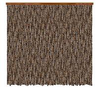 Wood String Bead Curtains for Doorways,Beaded Bamboo Wooden Door Curtain,Hanging Beads Door Living Room Divider Home Decor, Retro Style,Partitions Closets Curtains Handmade (70 strands-70x18