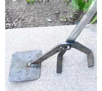 Wood Stump Puller Tool, Portable and Lightweight T Post Remover with Non-Slip Handle for Efficient Sapling Removal, 132 cm Length