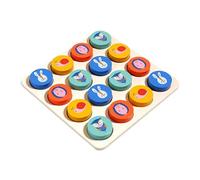 Wood Sudoku Puzzle 16 Grid Crossword Social Skills Brain Teaser Toys