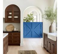 Wood Swinging Cafe Doors with Hinges & Hardware Kit for Doorways, Hallway, Kitchen, Bar, Pub Entrance, Partition, Stairs - 27.6" to 59.1" Wide