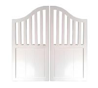 Wood Swinging Doors for Outdoor Garden Patio - Custom Saloon Cafe Entrance Door (120x90cm) for Restaurants Homes