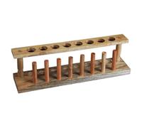 Wood Test Tube Rack 22mm Test Tube Holder Stand Centrifuge Organizers Drying Rack for Laboratory Use Lab Stand