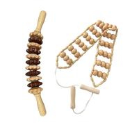 Wood Therapy Massage Tools Set, Lymphatic Drainage Massager & Wooden Roller, Body Sculpting & Anti Cellulite Massage Kit for Back, Legs, Waist & Full Body Pain Relief