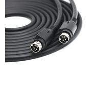 Wood Thrush Premium 4-Pin Studio Monitor Link Cable - Compatible with ADAM D3V & Kanto ORA Speakers | Primary-Secondary Speaker Connection - High Flexibility Pure Copper Audio Cable- (6.56ft)