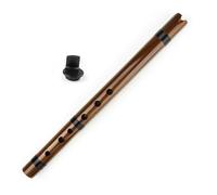 Wood Traditional Instruments Peruvian Quena Flutea Vertical Bamboo Flute Indian Clarinet Bamboo Quena Flute (Brown A Key)