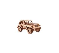 Wood Trick Safari Car Wooden Model Kit