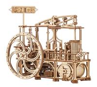 Wood Trick Steam Engine 3D Wooden Puzzles for Adults to Build
