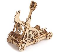 Wood Trick Wooden Mini Catapult Kit for Kids - Build Your Own Wooden Mini Catapult - 3D Wooden Puzzle, Assembly Toys, ECO Wooden Toys - Desk STEM Toys for Boys and Girls