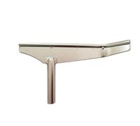 Wood Turning Lathe Turning Tool Rest,8.2in Woodworking DIY Lathe Wood Turning Stainless Steel Large Straight Curved Special-Shaped Hollow Tool Holder Column Length 3in