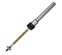 Wood Turning Mandrel for Pen Making Kits, High-Speed Steel Construction, Adjustable Shaft Length, Compatible with Taper & Straight Shank Lathes(Straight Handle)