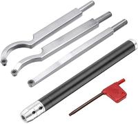 Wood Turning Tool, Carbide Tipped Lathe Chisel Tool Aluminum Alloy Handle,Hollower Parting Tools for Woodworking,Carpenter,DIY(3 Pcs)