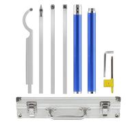 Wood Turning Tool Set | 8 Pieces Carbide Turning Tool with Aluminium Handle | Interchangeable Cutting Plates, Ergonomic Design, Precision Machining for Woodworking, Woodworking,