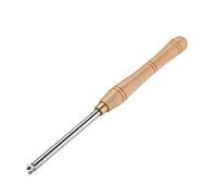 Wood Turning Tools for Lathe,Carbide Lathe Tools with Diamond Shape, Round, Square Cutters,Turning Lathe Chisels with Comfortable Grip Handles Lathe Tools for Craft DIY Hobbyists,Round Turning Tool
