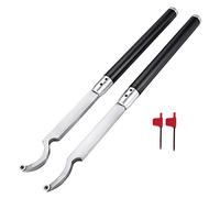 Wood Turning Tools for Lathe, Carbide Tipped Tools Carbide Lathe Tools with Round Insert Cutters,Replaceable Turning Lathe Chisels for Wood Hobbyist Or DIY Or Carpenter