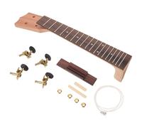 Wood Ukulele Neck Kit DIY Build Assembly Replacement