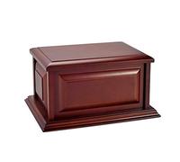 Wood Urn, Professional Wooden Urns for Human Ashes Adult,Cremation Urns (MDF)