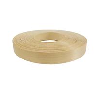 Wood Veneer Roll Pine Maple Oak Walnut Birch Wood Edge Banding Roll 3/4 Inch, Pre-glued Iron On Veneer Edging Trim with Hot Melt Adhesive(Birch,1.9 cmx4m)