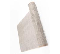 Wood Veneer Roll Technology White Maple Shadow Solid Wood Veneer Furniture Audio Handmade 2.5Metersx580x0.3mm (Back with Non Woven)