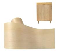 Wood Veneer Roll, Wood Veneer Sheet, 8 Inch X 8 Ft Flexible Natural Panels for DIY Enthusiasts, Woodworkers, and Furniture Restoration, Sheet