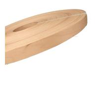 Wood Veneer Sheet 2x2500cm T0.5mmWood Veneer Roll Edge Banding with Red Oak, Sabri Black Walnut, Maple Wood(Color 3)