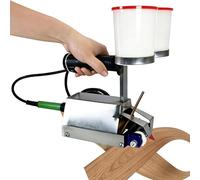 Wood Veneer Stitching Machine, Automatic Cycloid Patchwork Equipment, 60W for Wood Panel Splicing, 10-100 Micron Thickness, Ideal for Industrial Veneer Applications