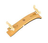 Wood Violin Shoulder Rest 4/4 Size Ergonomic Adjustable Chin Rest with Soft Foam Padding Suitable for Musicians Present Violin Shoulder Pad with Comfortable Cushion