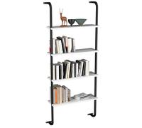 Wood Wall Rack Hanging Shelf Shelf Insasi 4 150x64x20 - VCM