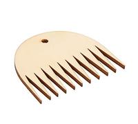 Wood Weaving Comb for Tapestry Weaving - Small Loom Comb Tool for Wall Hanging Weaves